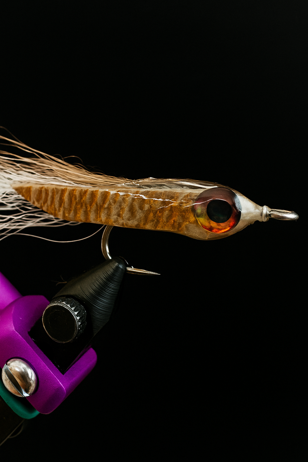 Surf Candy tied with Bucktail and Sea Trout Skin